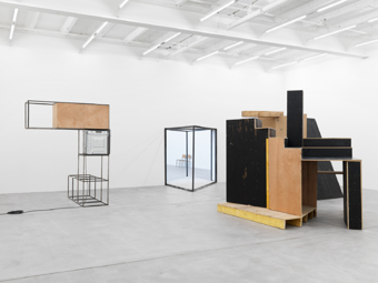 Oscar Tuazon / "Manual Labor", exhibition view, Galerie Eva Presenhuber, Zürich  / 2012