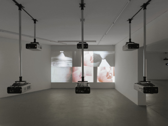 Hilary Lloyd / Exhibition view, Museum für Gegenwartskunst Basel  / 2012