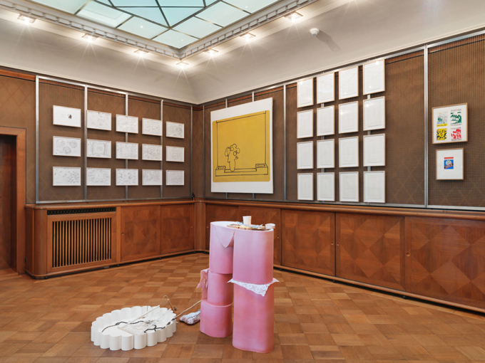 Various Artists / "Collecting Lines", exhibition view, Ringier Collection, Villa Flora, Winterthur / 2015