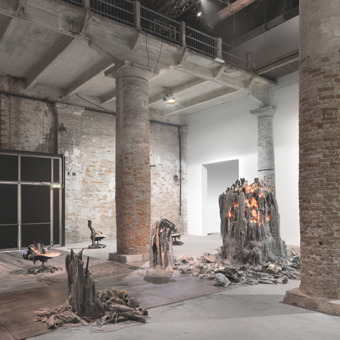 Urs Fischer / Untitled, installation view, "Illuminations", Arsenale, Venice Biennale / 2011