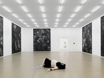 Ugo Rondinone / "Nacht aus Blei", exhibition view, Kunsthaus Aarau / 2010