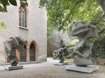 Ugo Rondinone / Exhibition View, Art Basel Sculpture Park / 2011