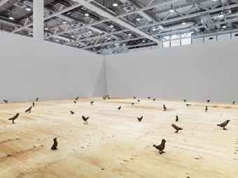 Ugo Rondinone / Exhibition view, Art Unlimited Basel  / 2012