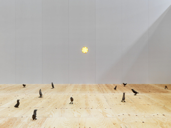Ugo Rondinone / Exhibition view, Art Unlimited Basel  / 2012