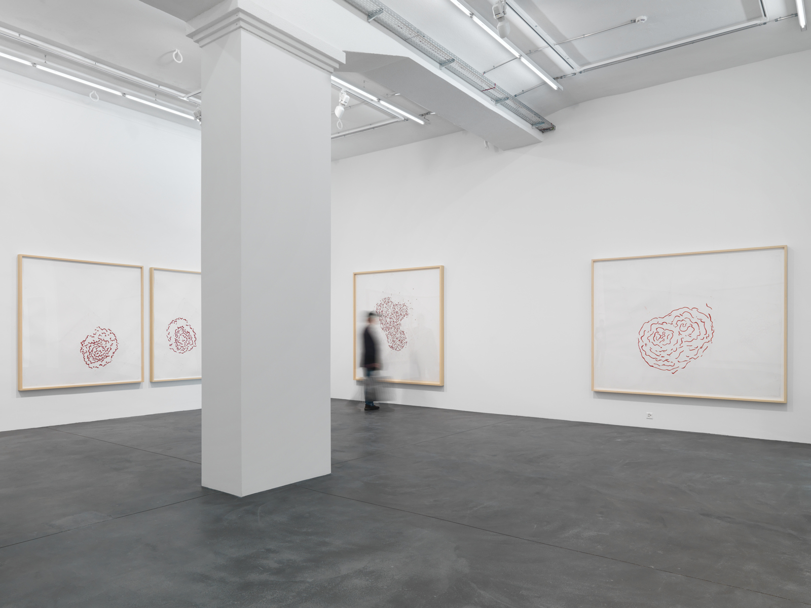 Roni Horn / "Selected Drawings 1984-2012", exhibition view, Hauser & Wirth Zürich / 2012