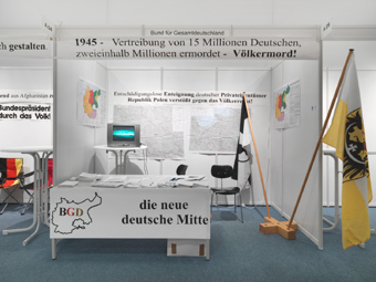 Christoph Büchel / "Deutsche Grammatik", installation view, Kunsthalle Fridericianum, Kassel / 2008