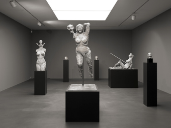 George Condo / "The Lost Civilization", exhibition view, Galerie Andrea Caratsch, Zürich / 2010