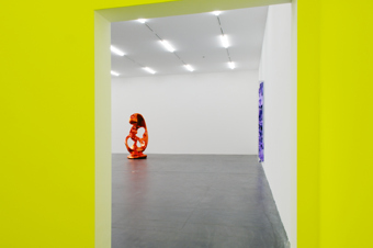 Anselm Reyle / "Ars Nova", exhibition view, Kunsthalle Zürich / 2006