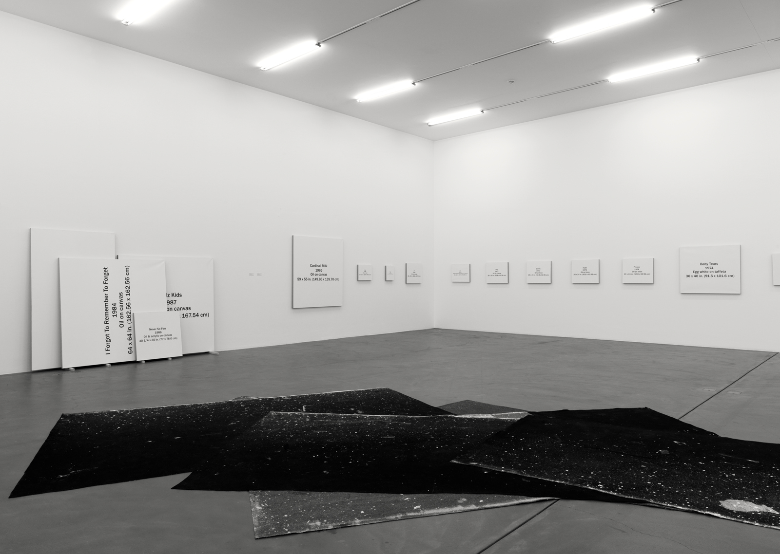 Mario Garcia Torres / "Some Stories that Went Missing, Others that I Belong to, and a Few Studio Works", exhibition view, Kunsthalle Zürich / 2008