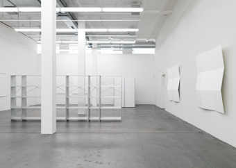 Andreas Christen / "Zwischen Malerei und Objekt", exhibition view, Haus Konstruktiv, Zürich  / 2009