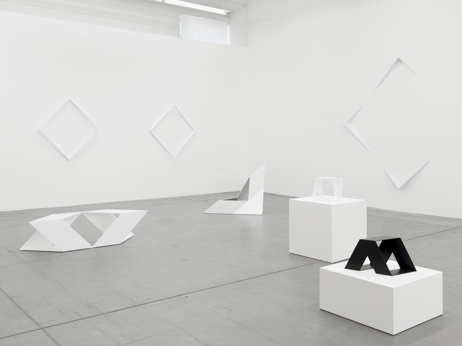 Nelly Rudin / "Open Space", exhibition view, Haus Konstruktiv, Zürich  / 2011