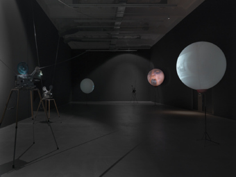 Klaus Lutz / "Im Universum", exhibition view, Haus Konstruktiv, Zürich / 2012