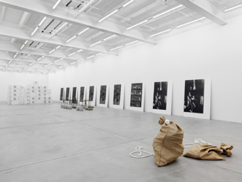 Matias Faldbakken / "Shall I Write it", exhibition view, Galerie Eva Presenhuber, Zürich  / 2012