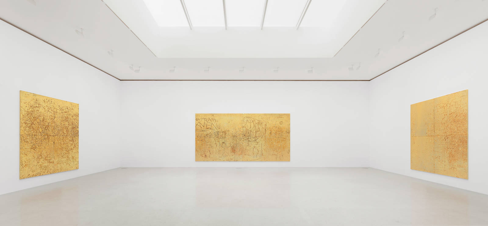 Rudolf Stingel / Exhibition view, Gagosian Gallery, Paris / 2012