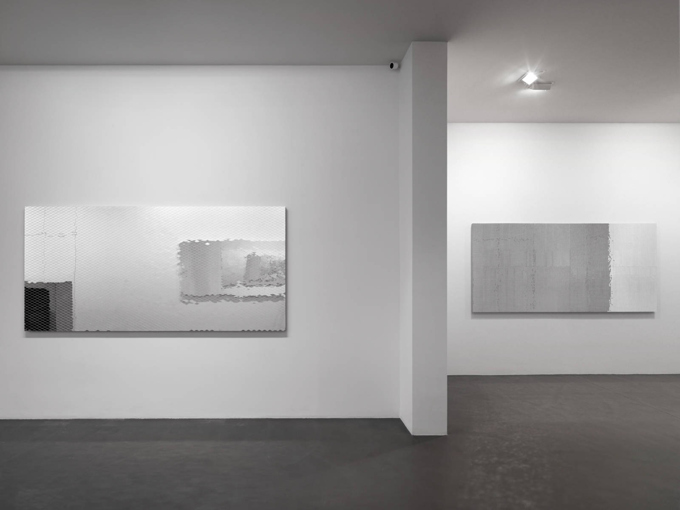 John Armleder / "Overload", exhibition view, Galerie Andrea Caratsch, Zürich  / 2013