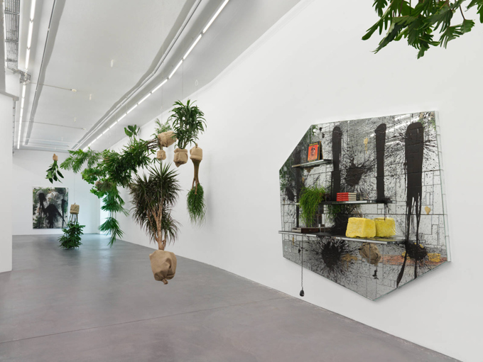 Rashid Johnson / "The Gathering", exhibition view, Hauser & Wirth, Zürich  / 2013
