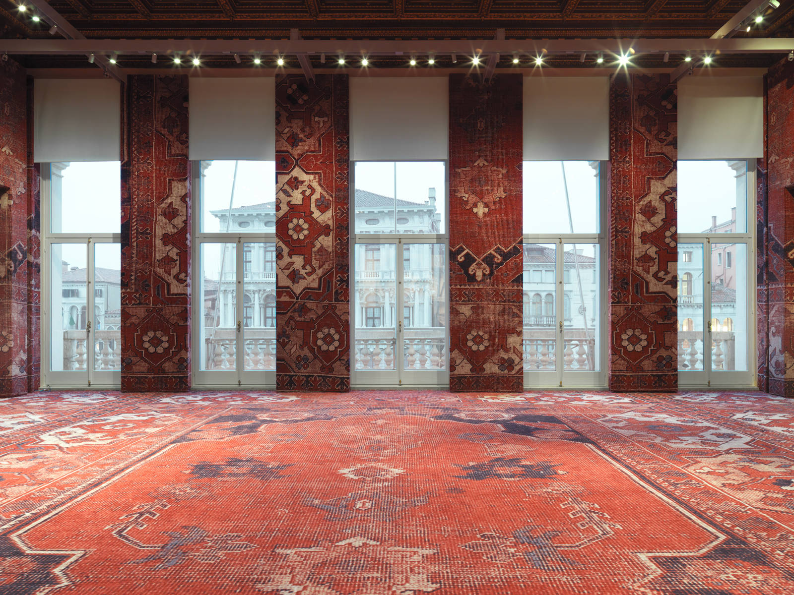 Rudolf Stingel / Exhibition view, Palazzo Grassi, Venice / 2013