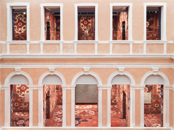 Rudolf Stingel / Exhibition view, Palazzo Grassi, Venice / 2013