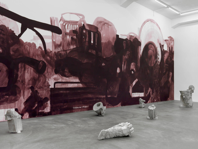 Andres Lutz / Anders Guggisberg / "Neue Arbeiten", exhibition view, Galerie Bob van Orsouw, Zürich  / 2013