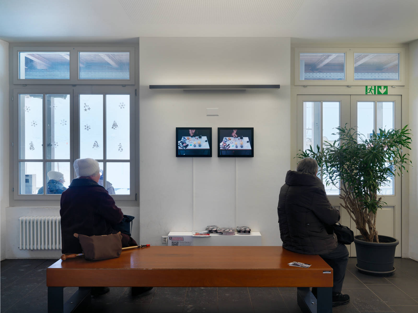 Alexandra Bachzetsis / "Elevation1049", exhibition view, Gstaad / 2014