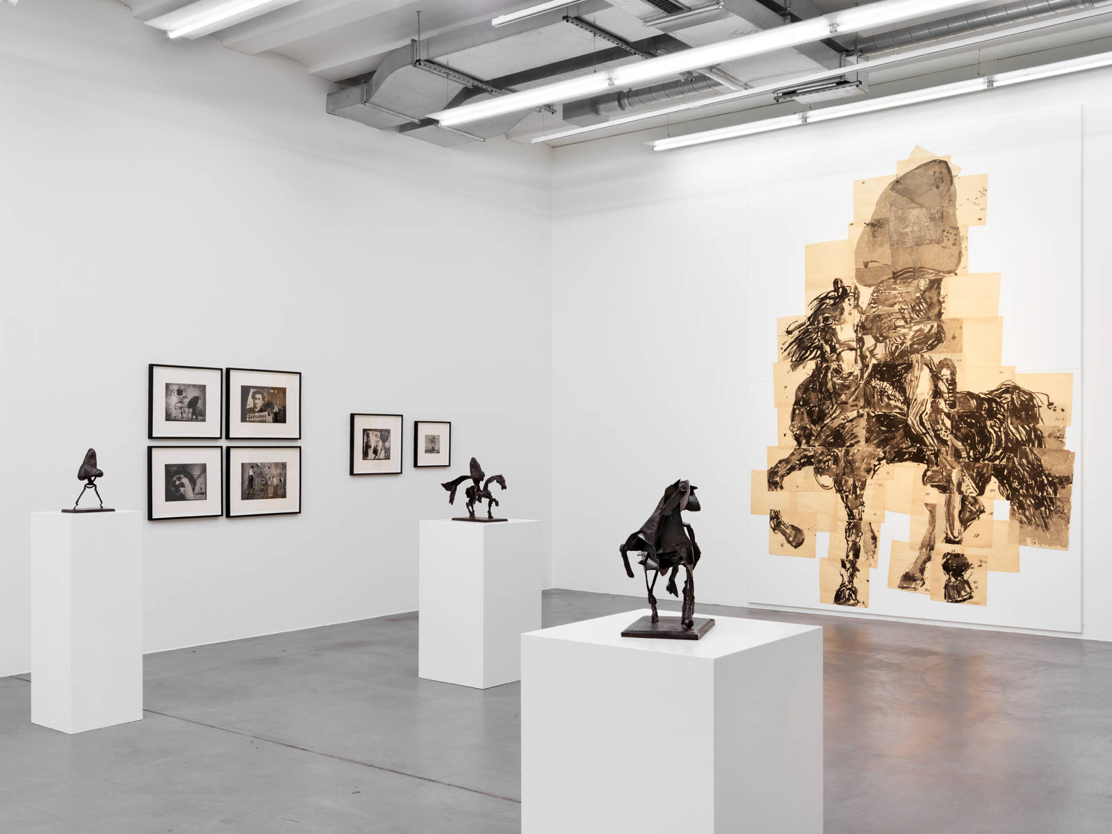 William Kentridge / "The Nose", exhibition view, Haus Konstruktiv, Zürich / 2015