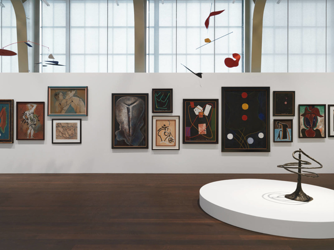 Alexander Calder / Francis Picabia / "Transparence", exhibition view / 2015