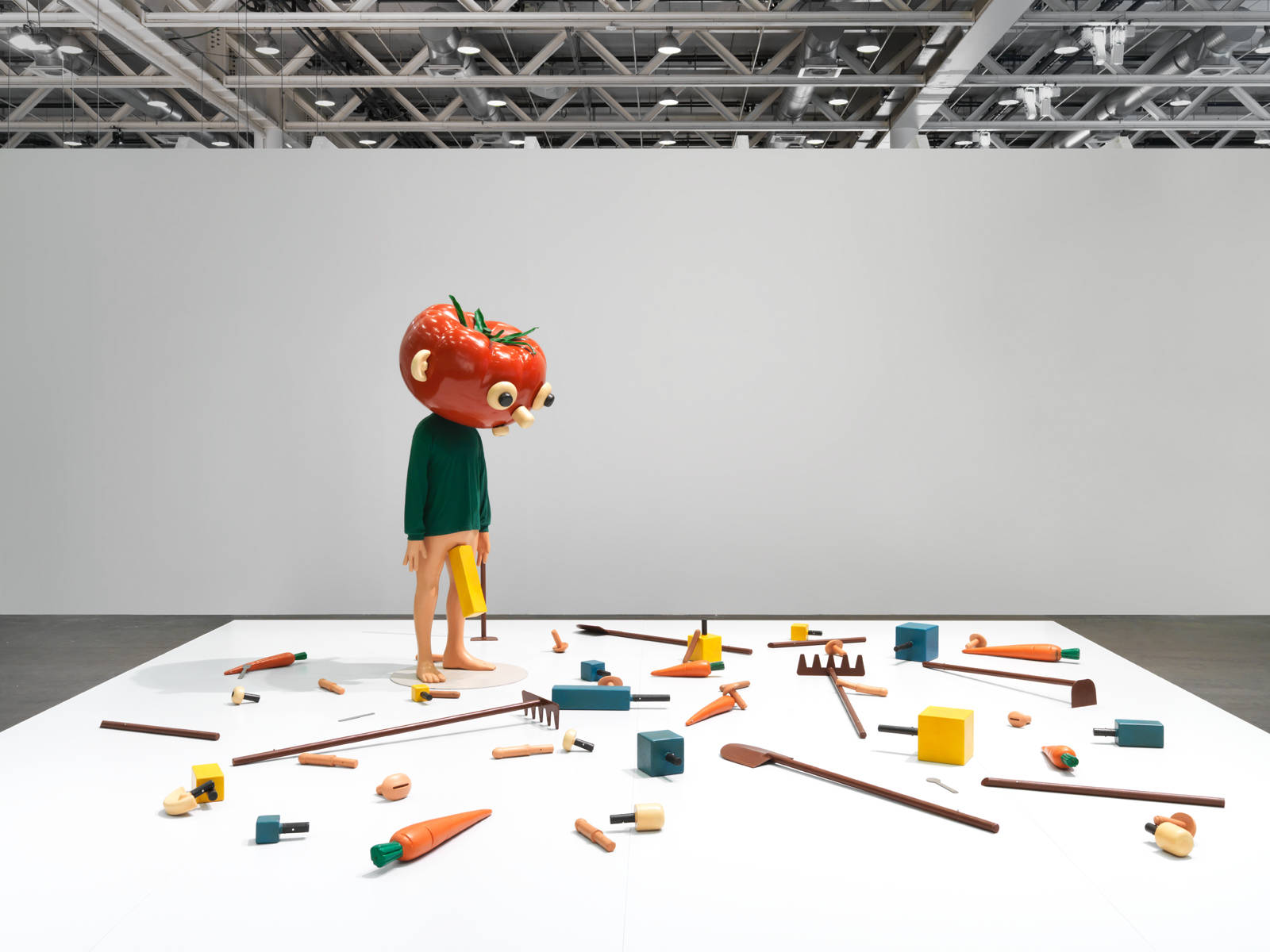 Paul McCarthy / Installation view, Hauser & Wirth, Art Unlimited Basel / 2016