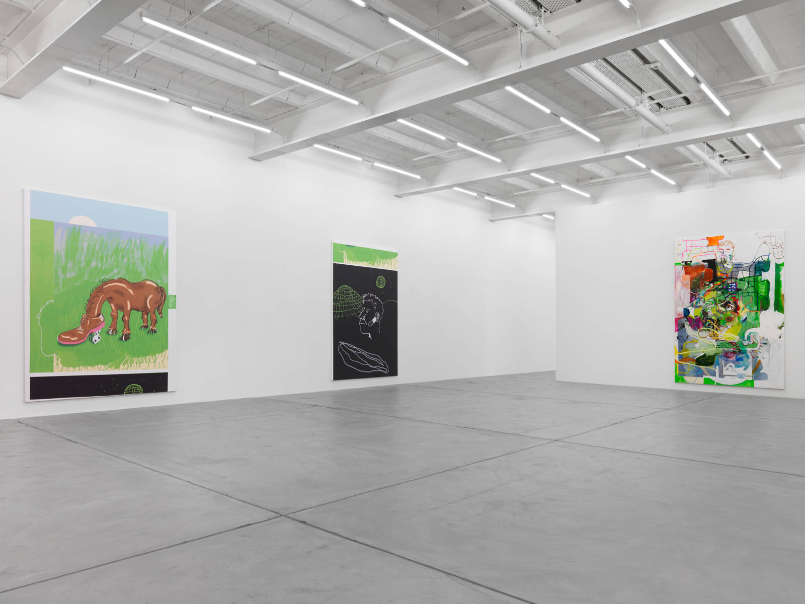Michael Williams / Exhibition view, Galerie Eva Presenhuber, Zürich / 2016