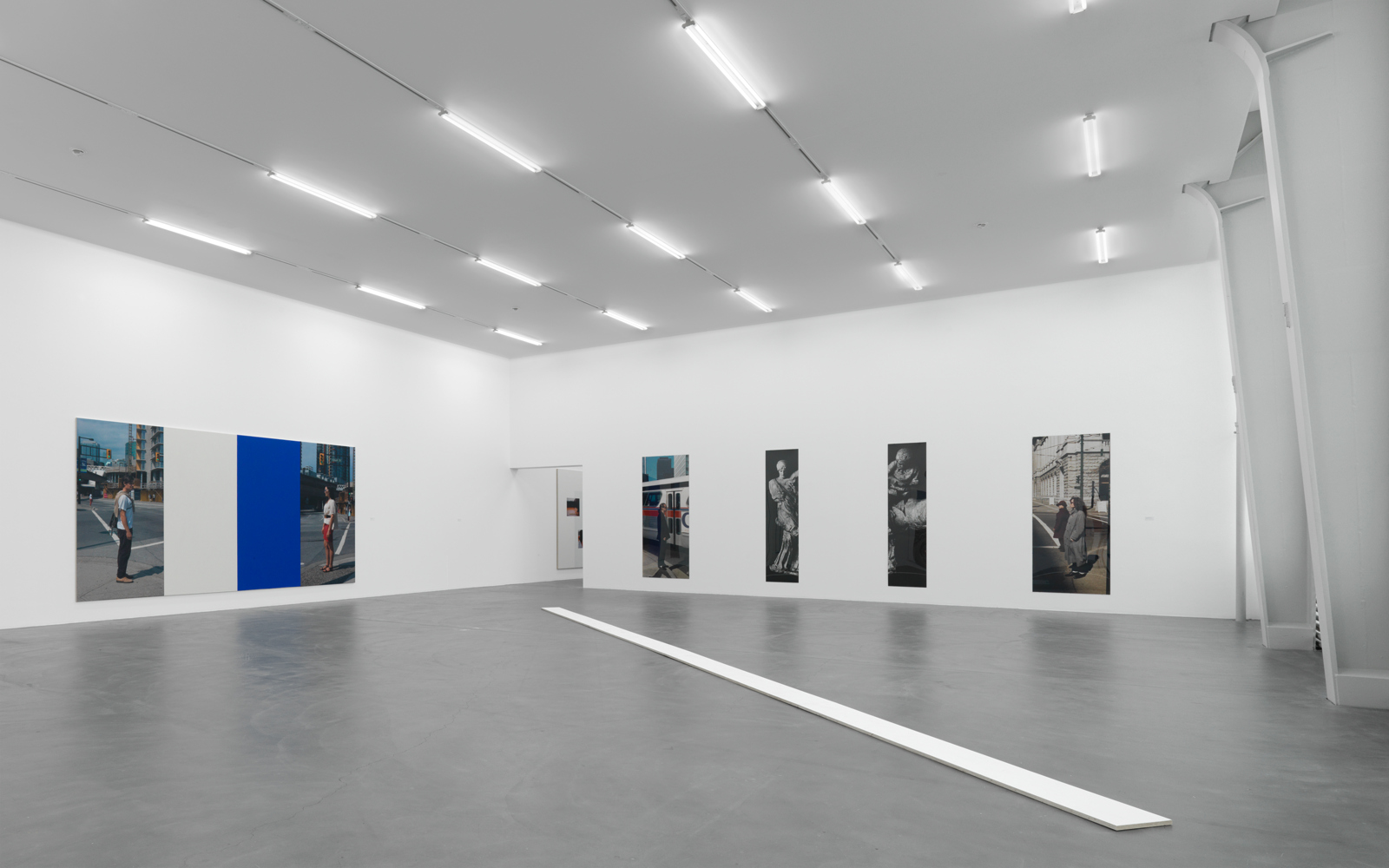 Ian Wallace / "A literature of images", exhibition view, Kunsthalle Zürich / 2008
